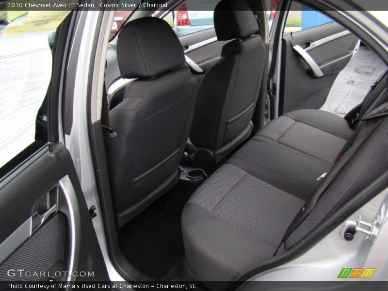 Cosmic Silver / Charcoal 2010 Chevrolet Aveo LT Sedan