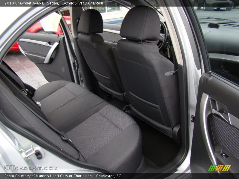 Cosmic Silver / Charcoal 2010 Chevrolet Aveo LT Sedan