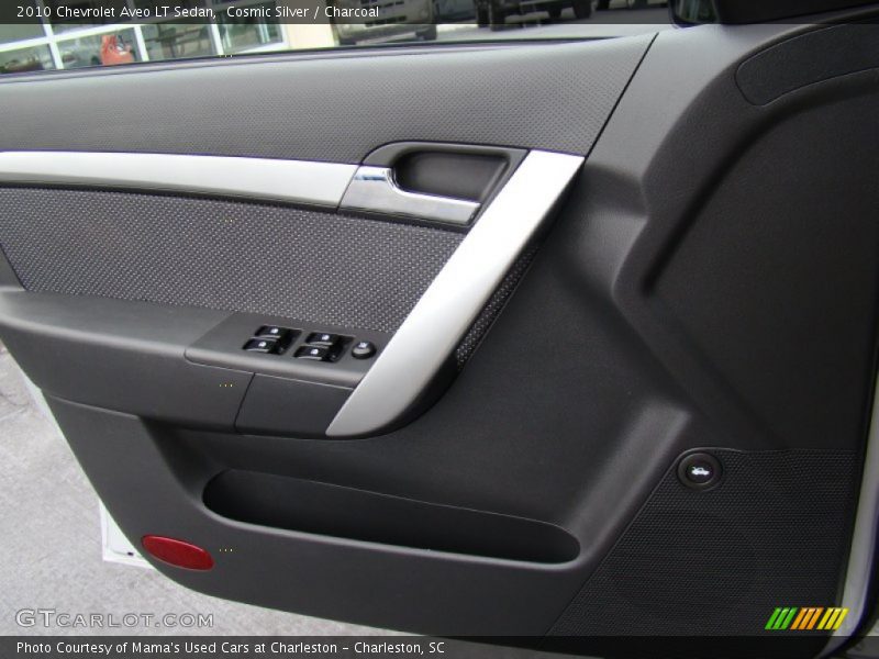 Cosmic Silver / Charcoal 2010 Chevrolet Aveo LT Sedan