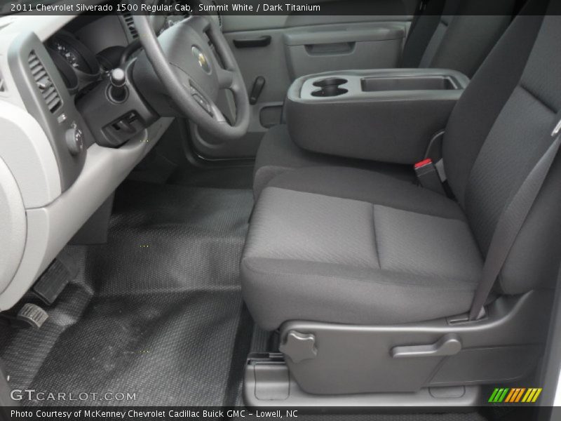  2011 Silverado 1500 Regular Cab Dark Titanium Interior