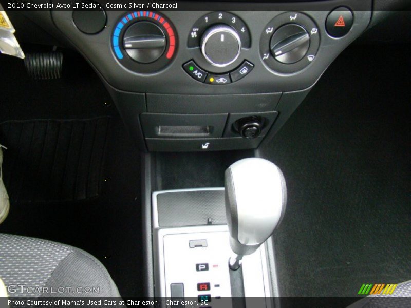 Cosmic Silver / Charcoal 2010 Chevrolet Aveo LT Sedan