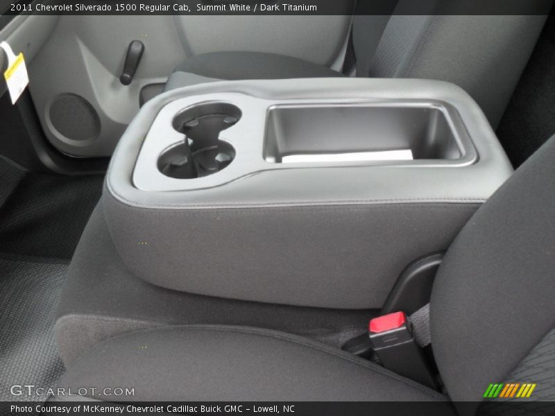 Summit White / Dark Titanium 2011 Chevrolet Silverado 1500 Regular Cab