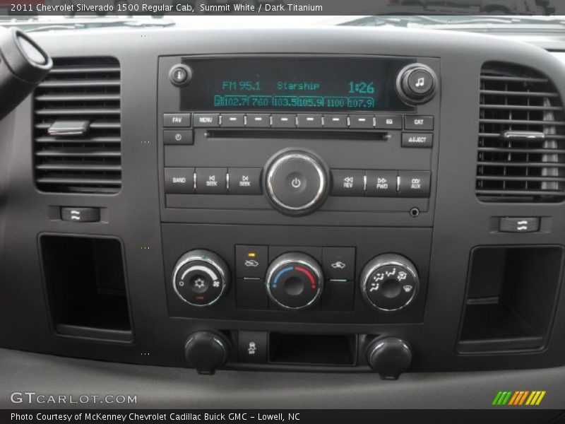 Audio System of 2011 Silverado 1500 Regular Cab