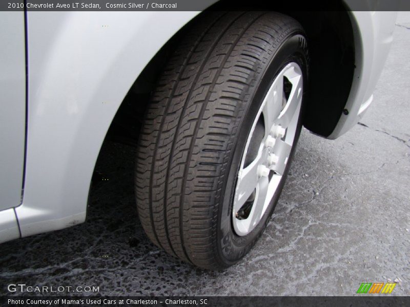 Cosmic Silver / Charcoal 2010 Chevrolet Aveo LT Sedan
