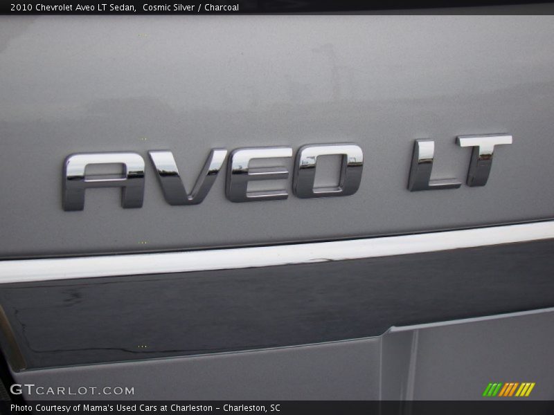 Cosmic Silver / Charcoal 2010 Chevrolet Aveo LT Sedan