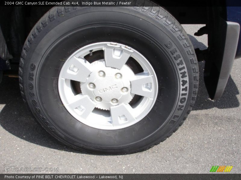  2004 Canyon SLE Extended Cab 4x4 Wheel