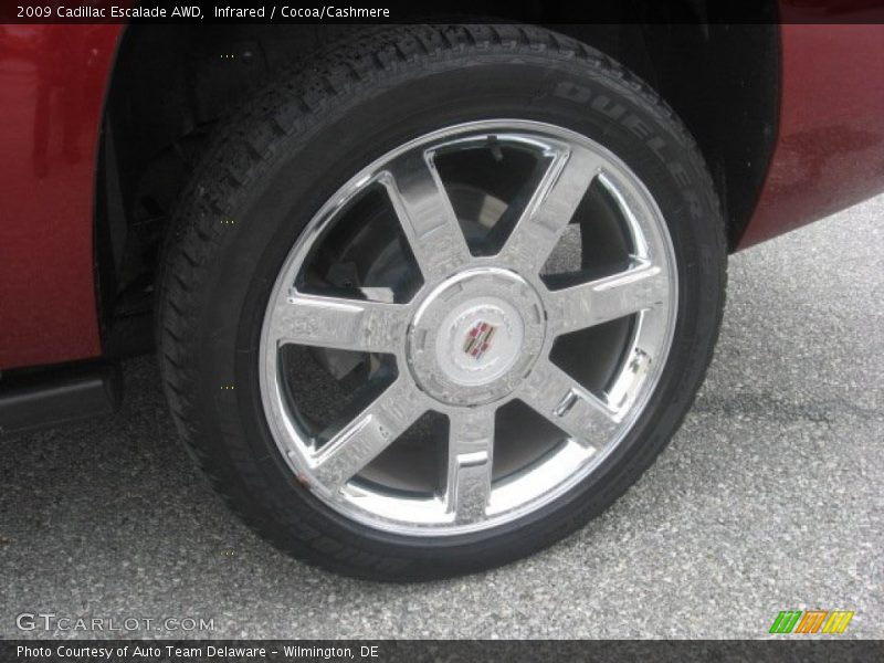 Infrared / Cocoa/Cashmere 2009 Cadillac Escalade AWD