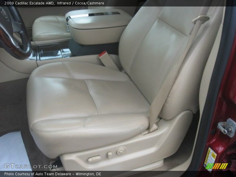 Infrared / Cocoa/Cashmere 2009 Cadillac Escalade AWD