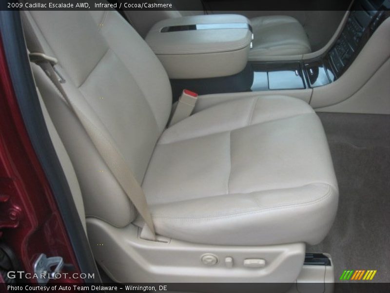 Infrared / Cocoa/Cashmere 2009 Cadillac Escalade AWD