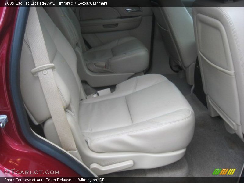 Infrared / Cocoa/Cashmere 2009 Cadillac Escalade AWD