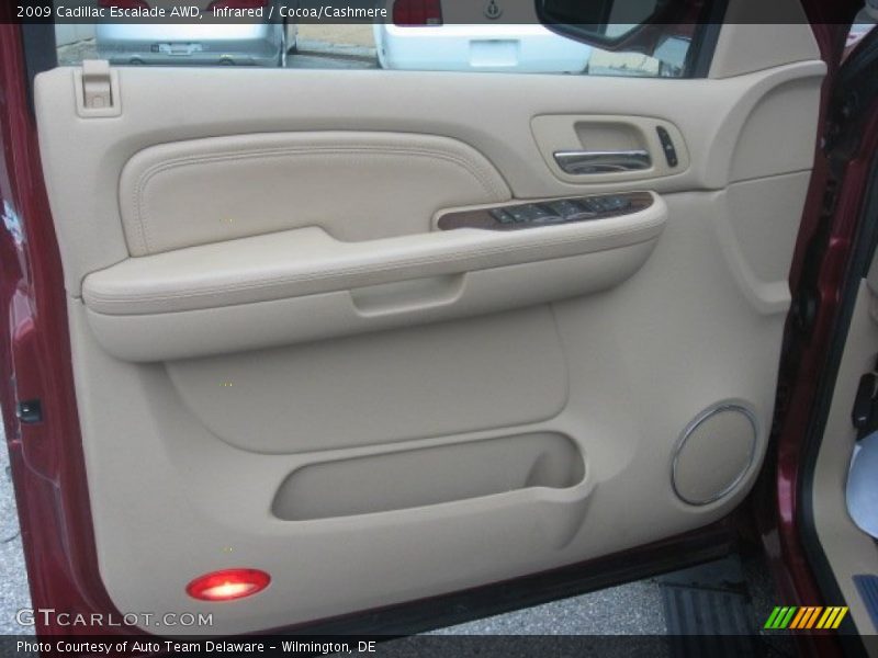 Infrared / Cocoa/Cashmere 2009 Cadillac Escalade AWD