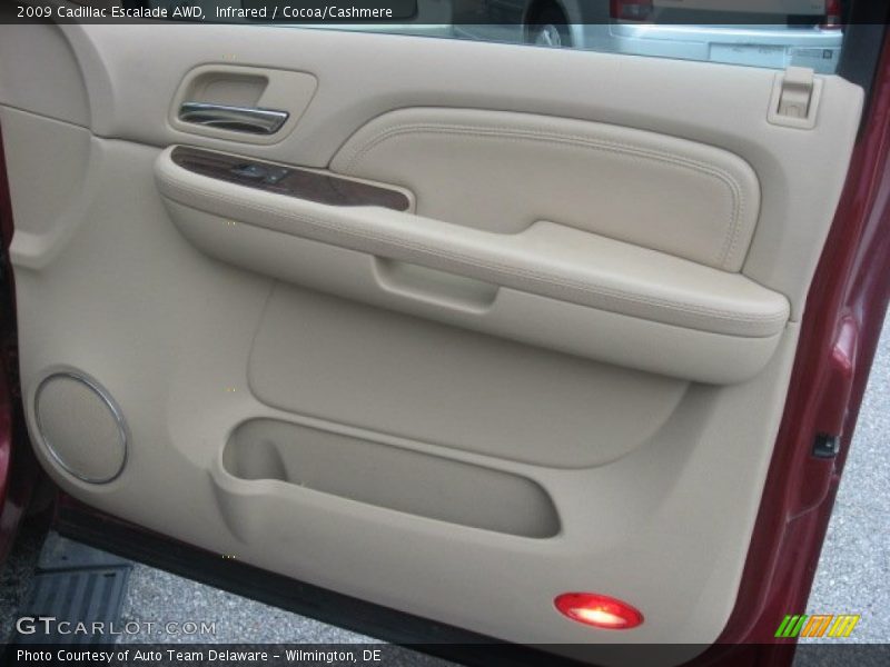 Infrared / Cocoa/Cashmere 2009 Cadillac Escalade AWD