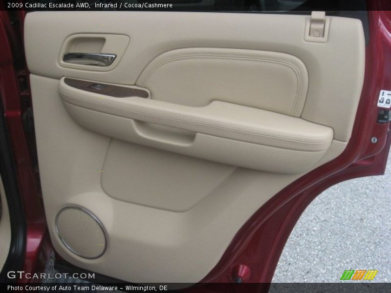 Infrared / Cocoa/Cashmere 2009 Cadillac Escalade AWD