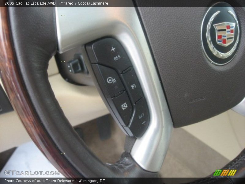 Infrared / Cocoa/Cashmere 2009 Cadillac Escalade AWD