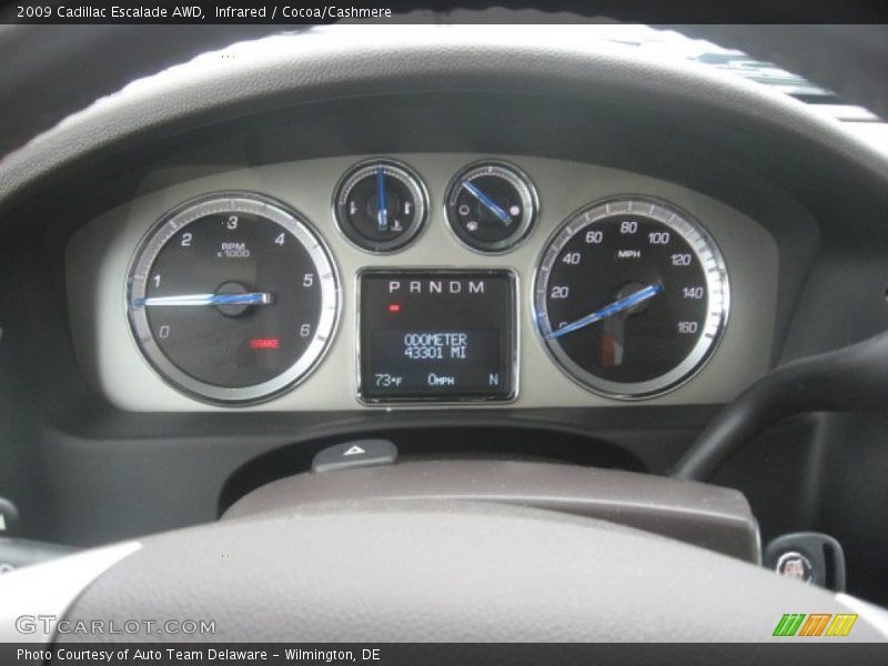 Infrared / Cocoa/Cashmere 2009 Cadillac Escalade AWD