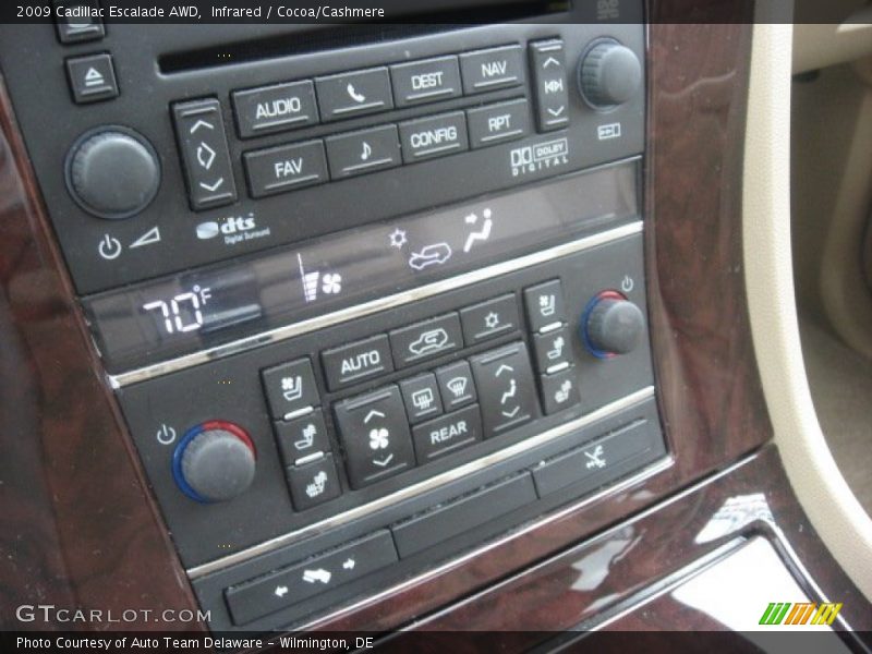 Infrared / Cocoa/Cashmere 2009 Cadillac Escalade AWD
