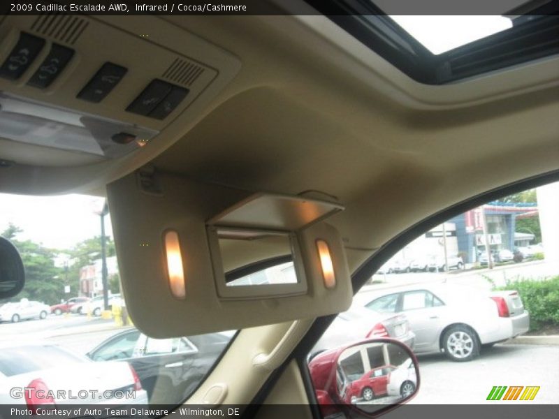 Infrared / Cocoa/Cashmere 2009 Cadillac Escalade AWD