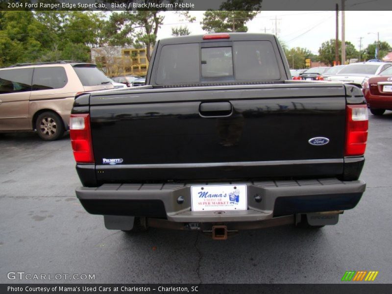 Black / Black/Medium Pebble 2004 Ford Ranger Edge SuperCab