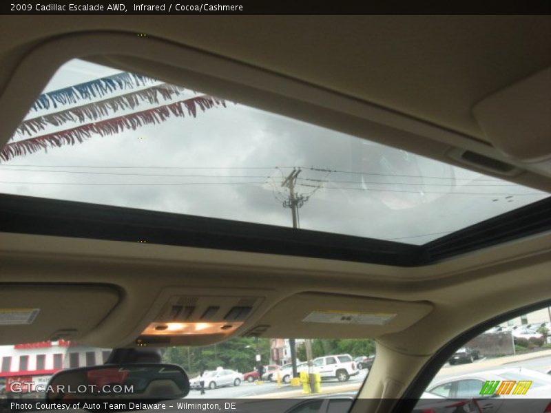 Infrared / Cocoa/Cashmere 2009 Cadillac Escalade AWD