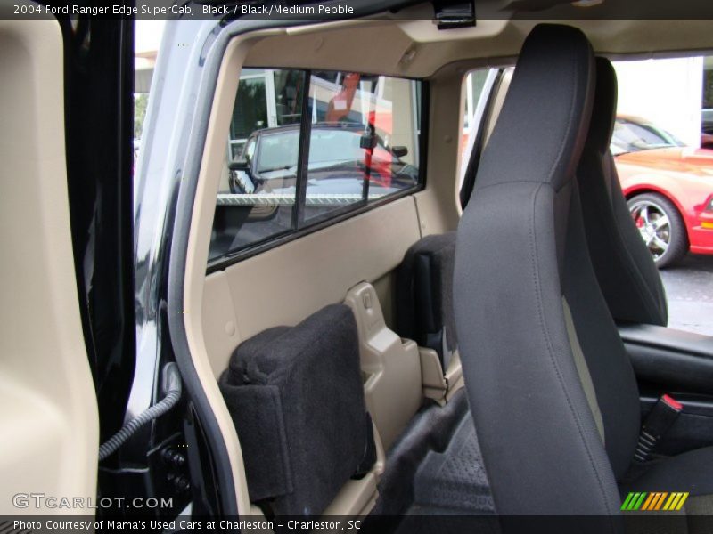 Black / Black/Medium Pebble 2004 Ford Ranger Edge SuperCab