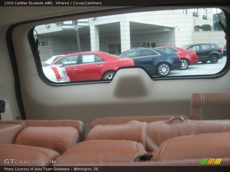 Infrared / Cocoa/Cashmere 2009 Cadillac Escalade AWD