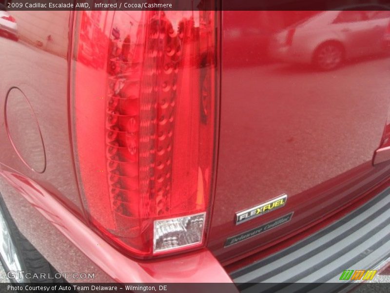 Infrared / Cocoa/Cashmere 2009 Cadillac Escalade AWD