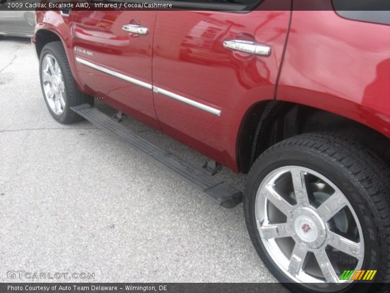 Infrared / Cocoa/Cashmere 2009 Cadillac Escalade AWD