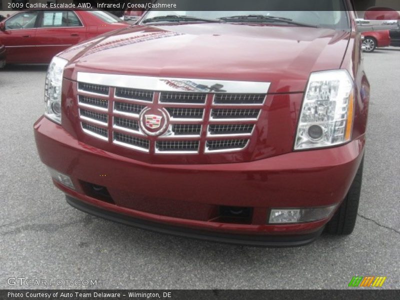 Infrared / Cocoa/Cashmere 2009 Cadillac Escalade AWD