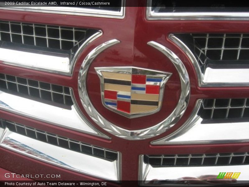 Infrared / Cocoa/Cashmere 2009 Cadillac Escalade AWD