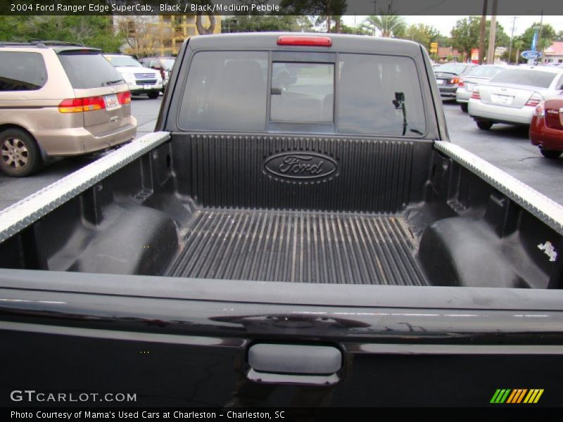 Black / Black/Medium Pebble 2004 Ford Ranger Edge SuperCab
