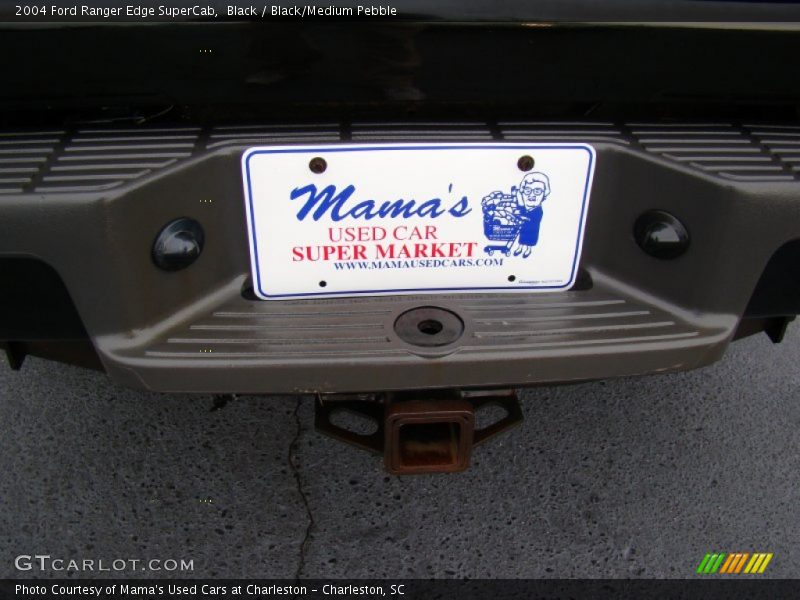 Black / Black/Medium Pebble 2004 Ford Ranger Edge SuperCab