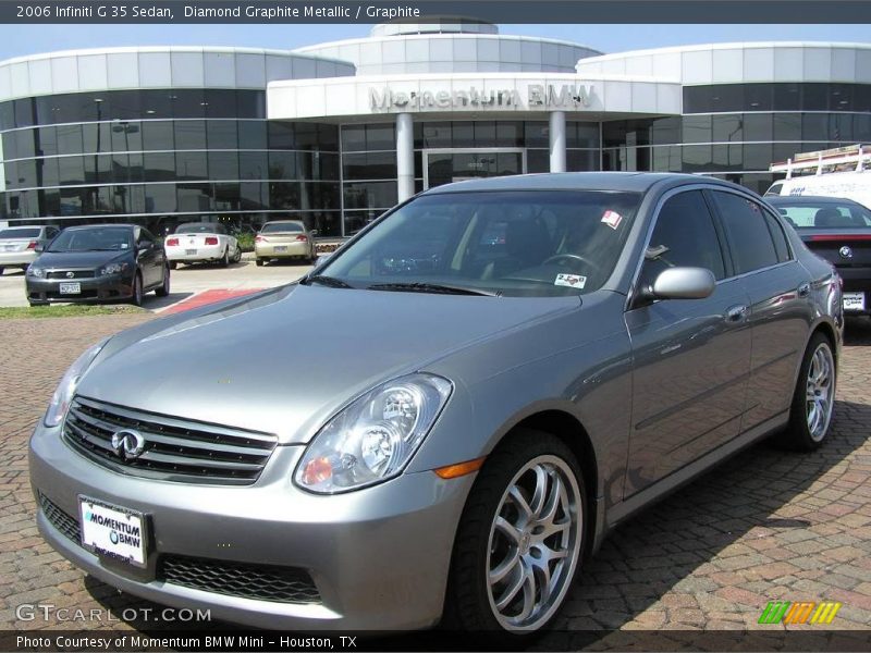 Diamond Graphite Metallic / Graphite 2006 Infiniti G 35 Sedan