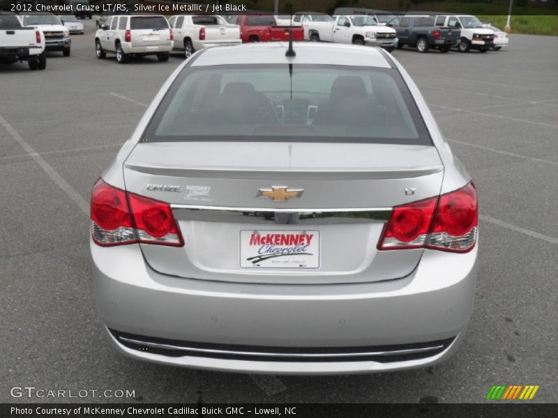 Silver Ice Metallic / Jet Black 2012 Chevrolet Cruze LT/RS