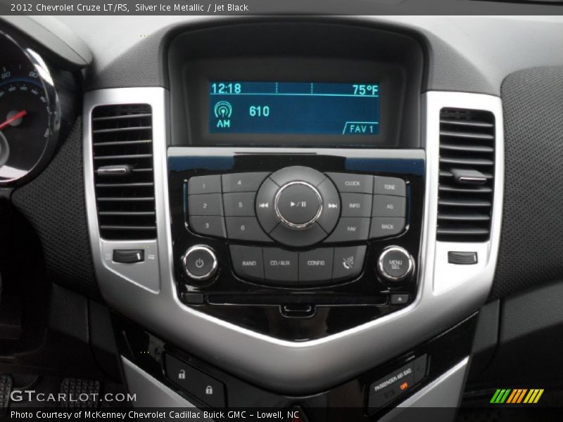 Controls of 2012 Cruze LT/RS