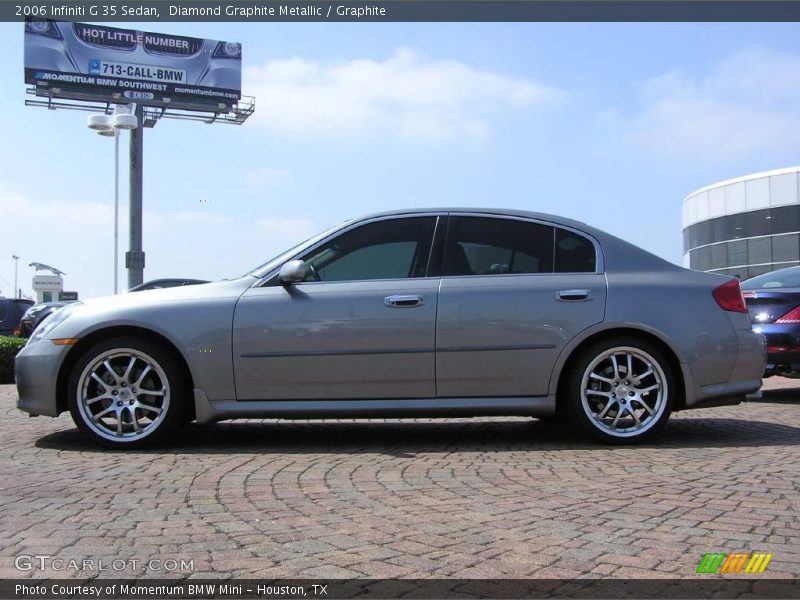 Diamond Graphite Metallic / Graphite 2006 Infiniti G 35 Sedan