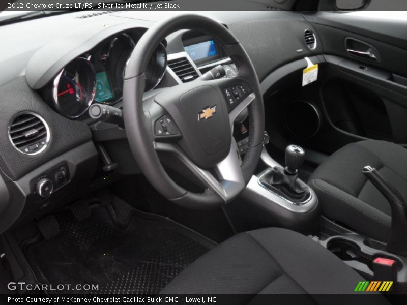 Jet Black Interior - 2012 Cruze LT/RS 