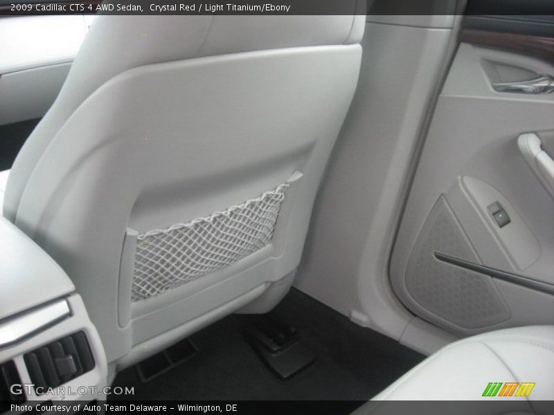 Crystal Red / Light Titanium/Ebony 2009 Cadillac CTS 4 AWD Sedan
