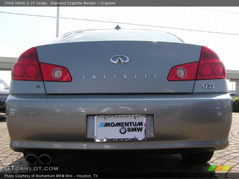 Diamond Graphite Metallic / Graphite 2006 Infiniti G 35 Sedan