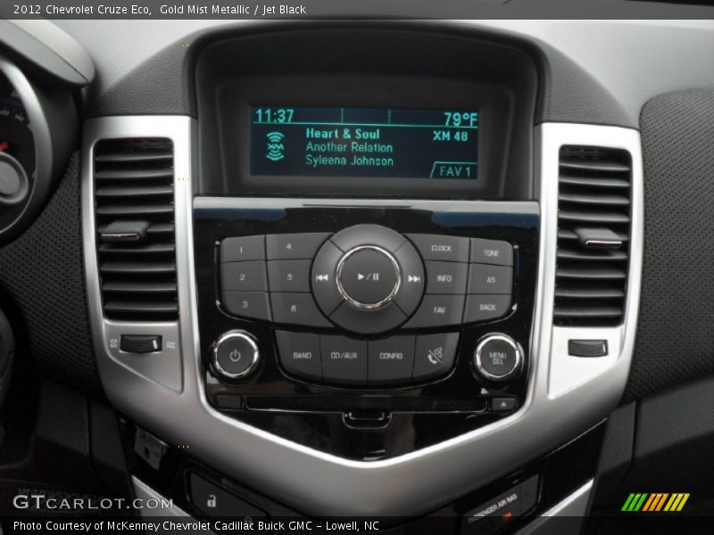 Controls of 2012 Cruze Eco