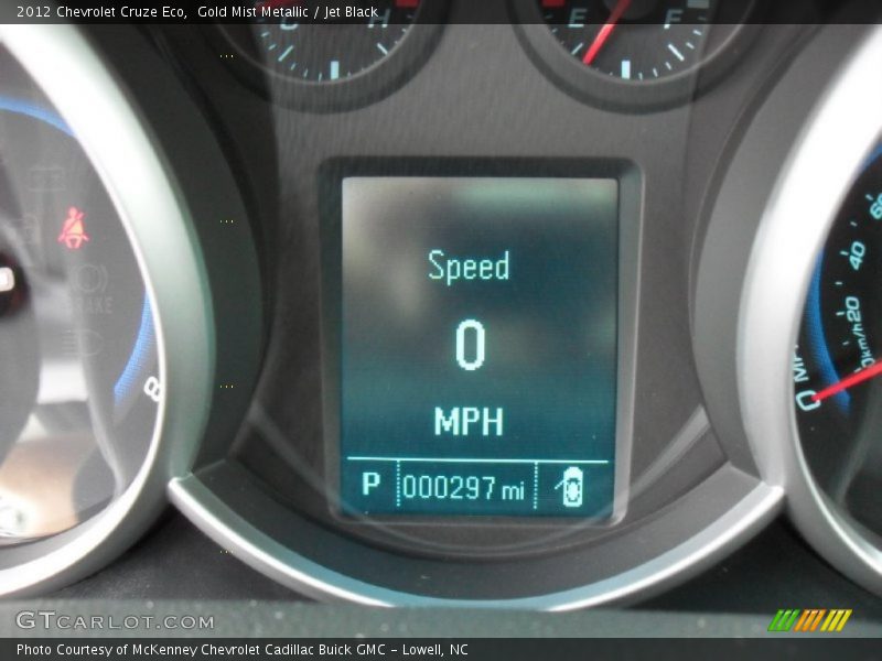 Gold Mist Metallic / Jet Black 2012 Chevrolet Cruze Eco