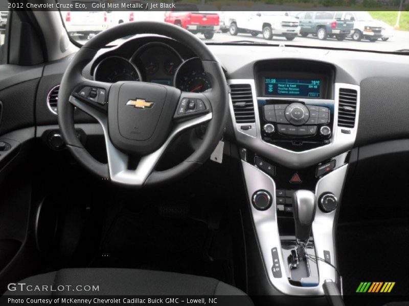 Dashboard of 2012 Cruze Eco