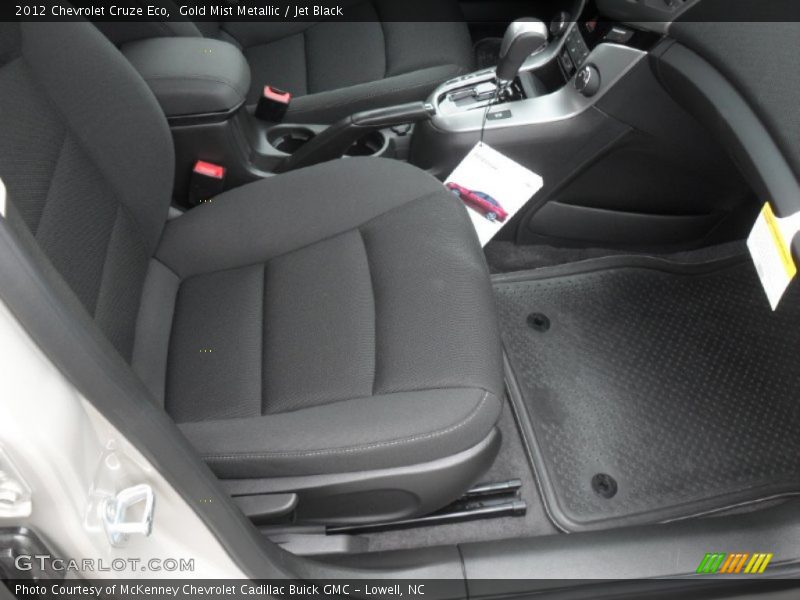 Gold Mist Metallic / Jet Black 2012 Chevrolet Cruze Eco