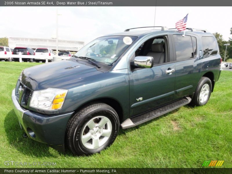 Deep Water Blue / Steel/Titanium 2006 Nissan Armada SE 4x4