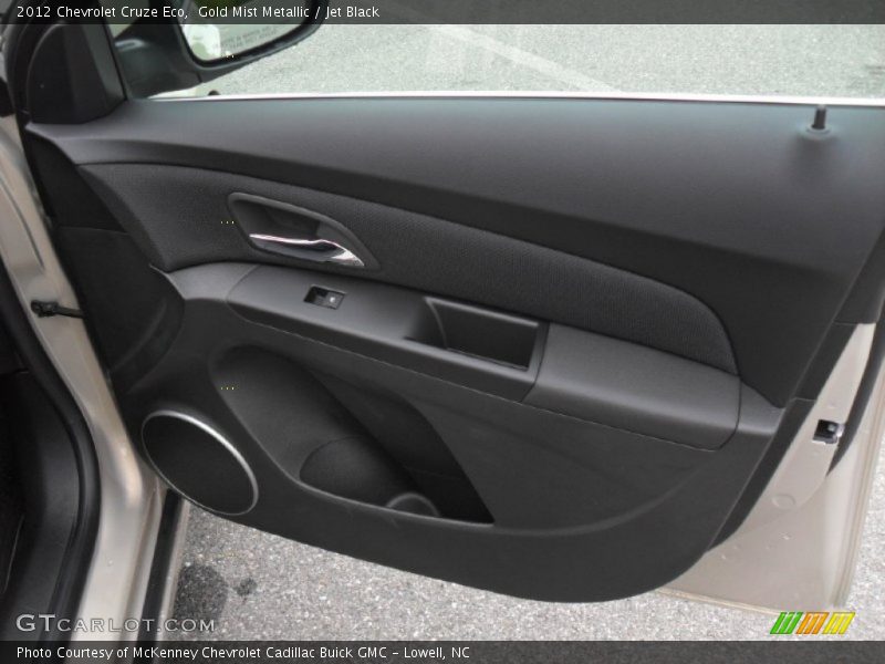 Gold Mist Metallic / Jet Black 2012 Chevrolet Cruze Eco