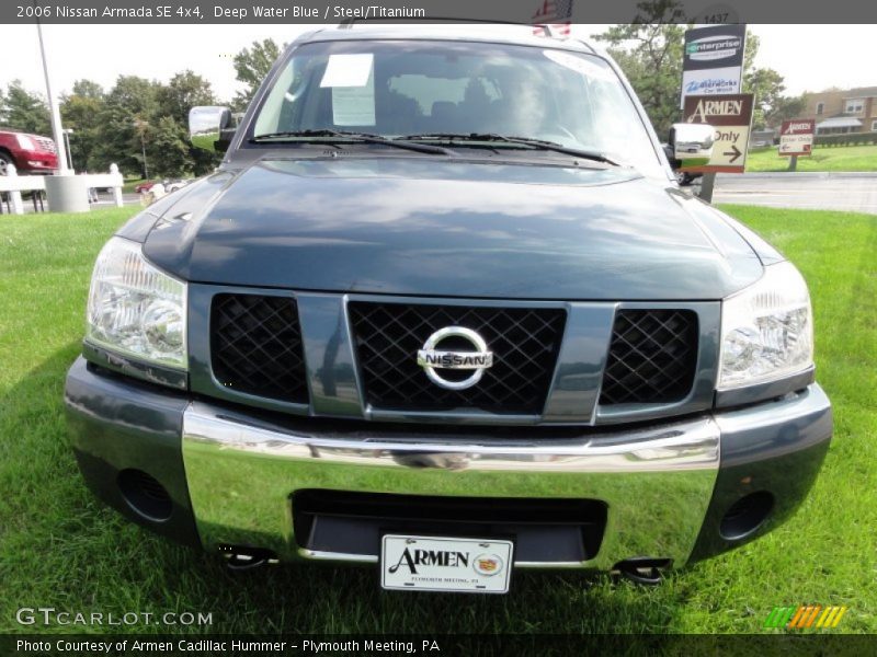 Deep Water Blue / Steel/Titanium 2006 Nissan Armada SE 4x4