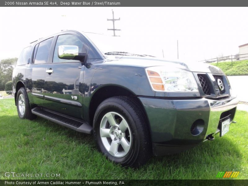 Deep Water Blue / Steel/Titanium 2006 Nissan Armada SE 4x4