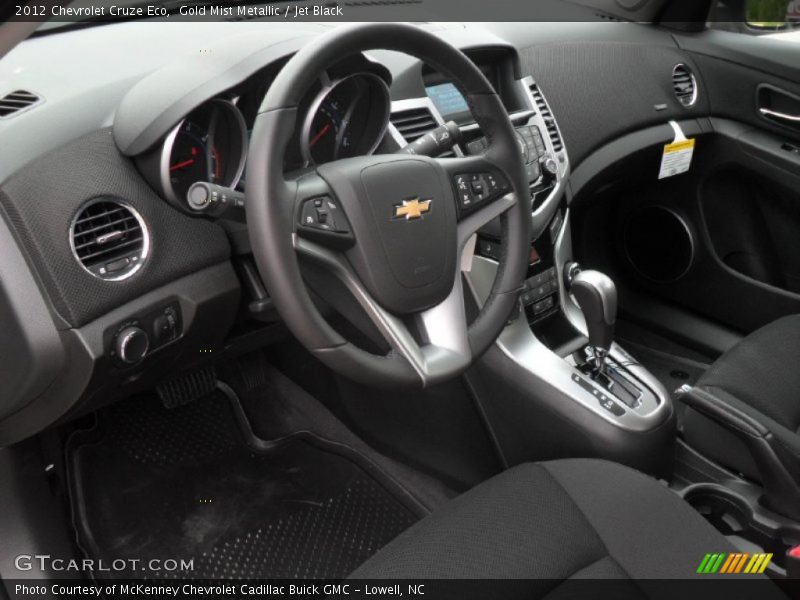 Jet Black Interior - 2012 Cruze Eco 