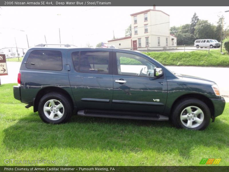 Deep Water Blue / Steel/Titanium 2006 Nissan Armada SE 4x4