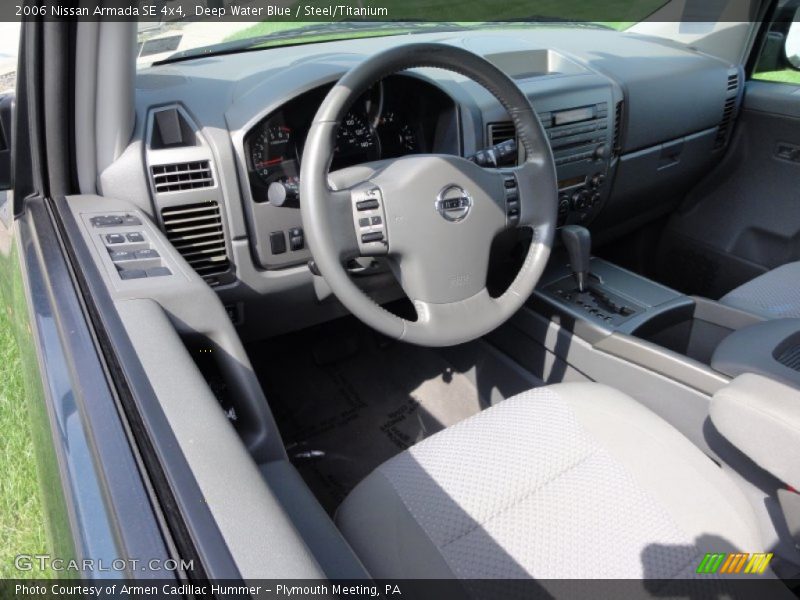 Deep Water Blue / Steel/Titanium 2006 Nissan Armada SE 4x4