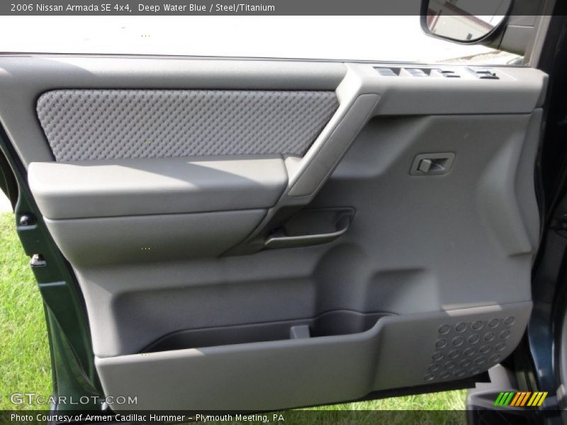 Deep Water Blue / Steel/Titanium 2006 Nissan Armada SE 4x4